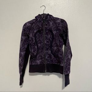 purple lululemon zip up